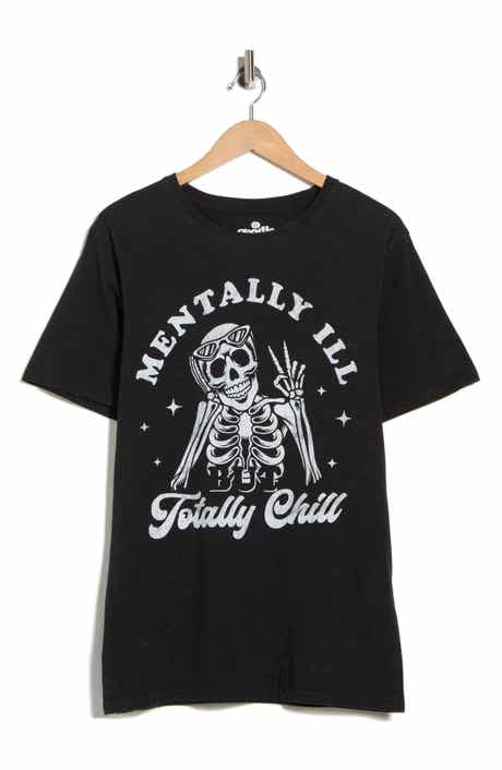 Goodie Two Sleeves Skeleton Graphic T-Shirt