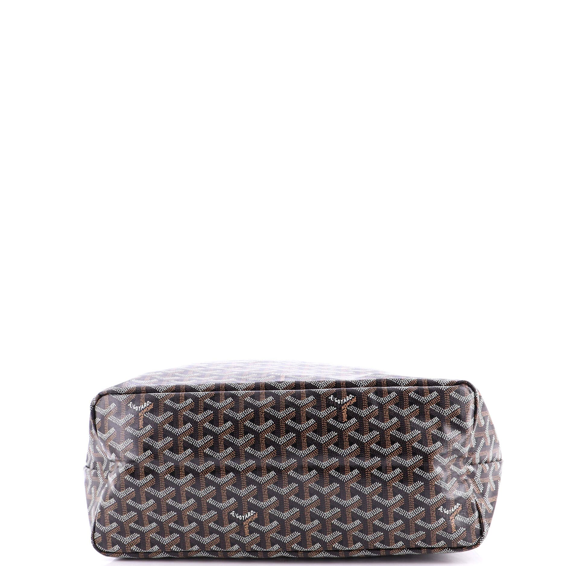 Pre-Owned Goyard Saint Louis Tote Coated Canvas PM, Alternate, color, Black