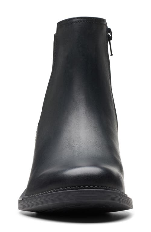 Clarks ® Maye Palm Leather Boot In Black
