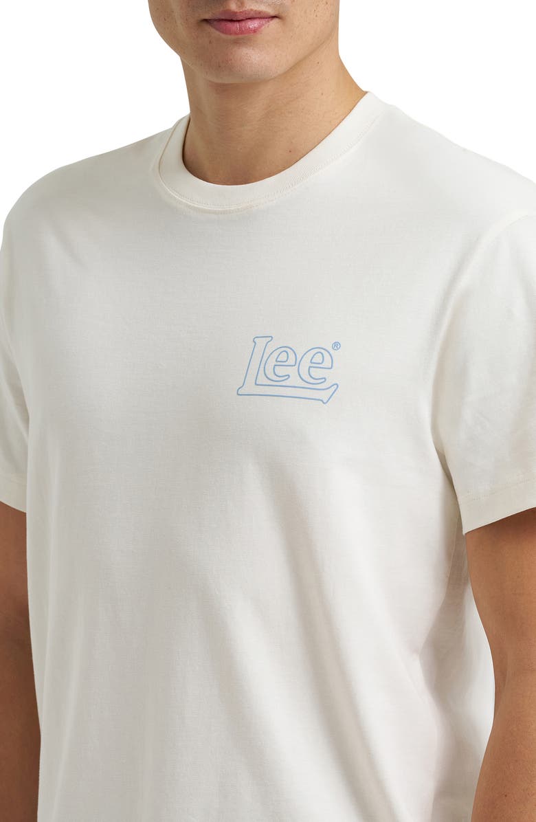 Lee Essential Graphic T-Shirt, Alternate, color, Ecru