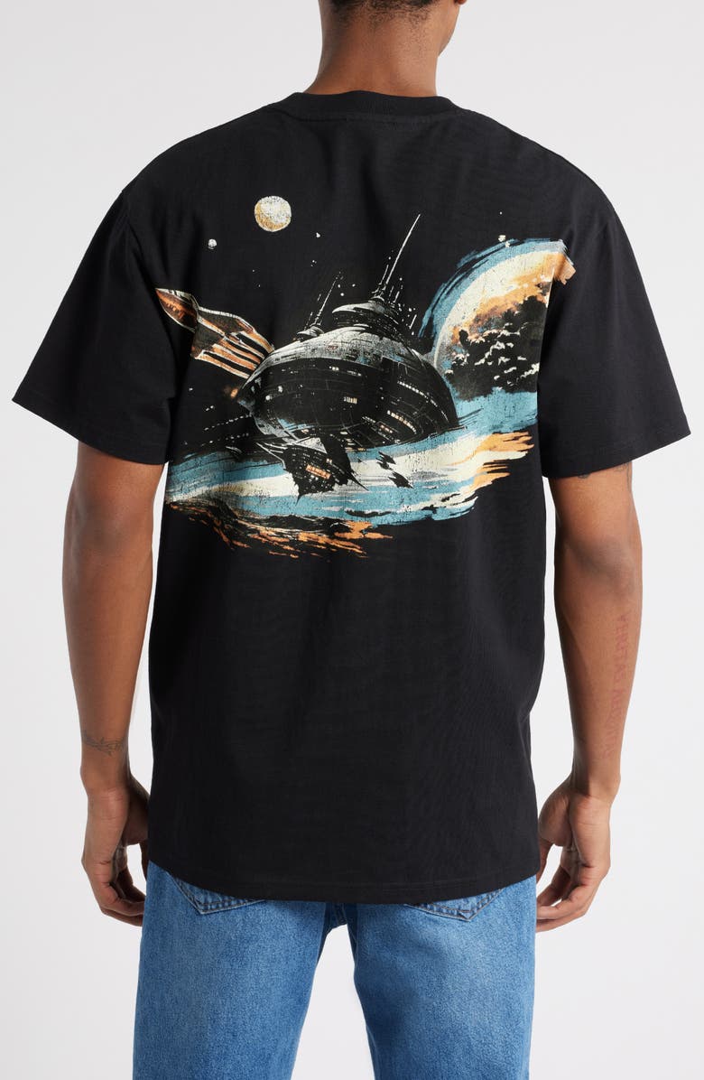 Billionaire Boys Club BB Space Runner Graphic T-Shirt, Alternate, color, 