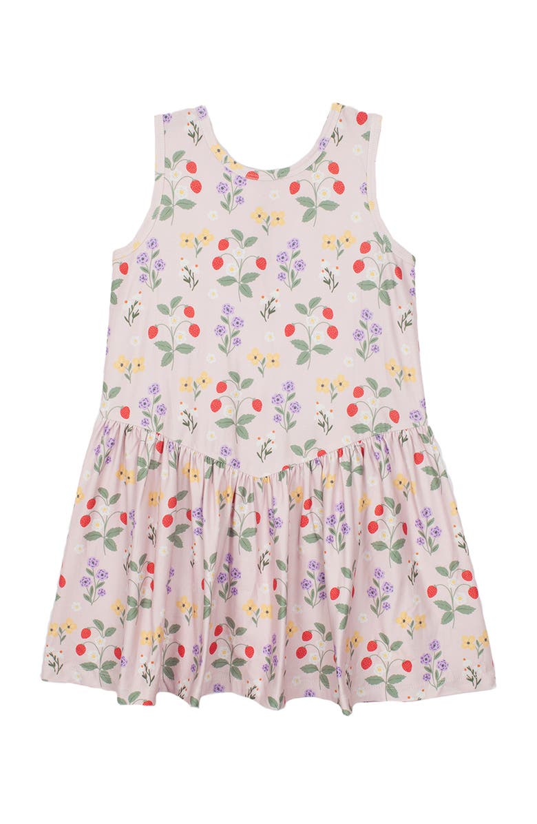 Mabel + Honey Strawberry Bloom Dress, Alternate, color, Pink