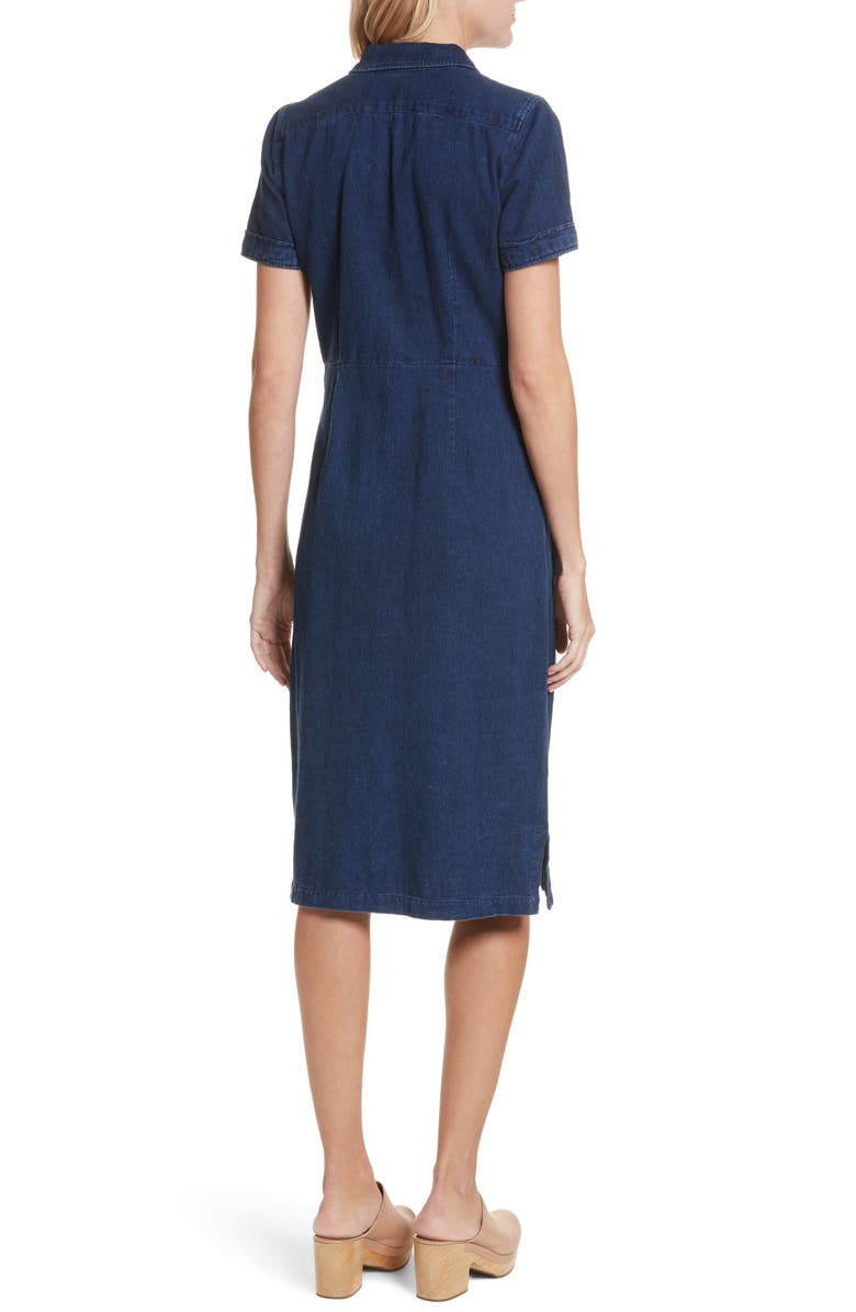 Rachel Comey Extend Denim Dress, Alternate, color,