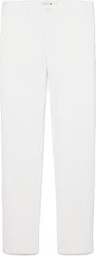 Lacoste Flat Front Cotton Stretch Twill Chinos