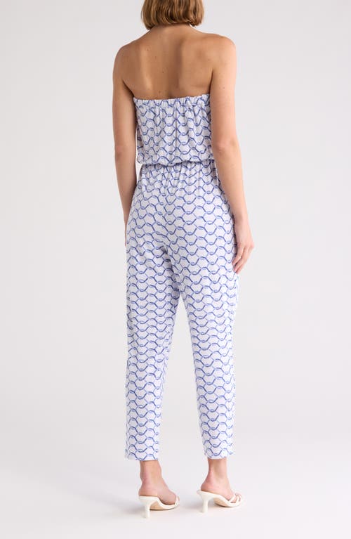 Tart Jackelyn Strapless Jumpsuit In Chainprint
