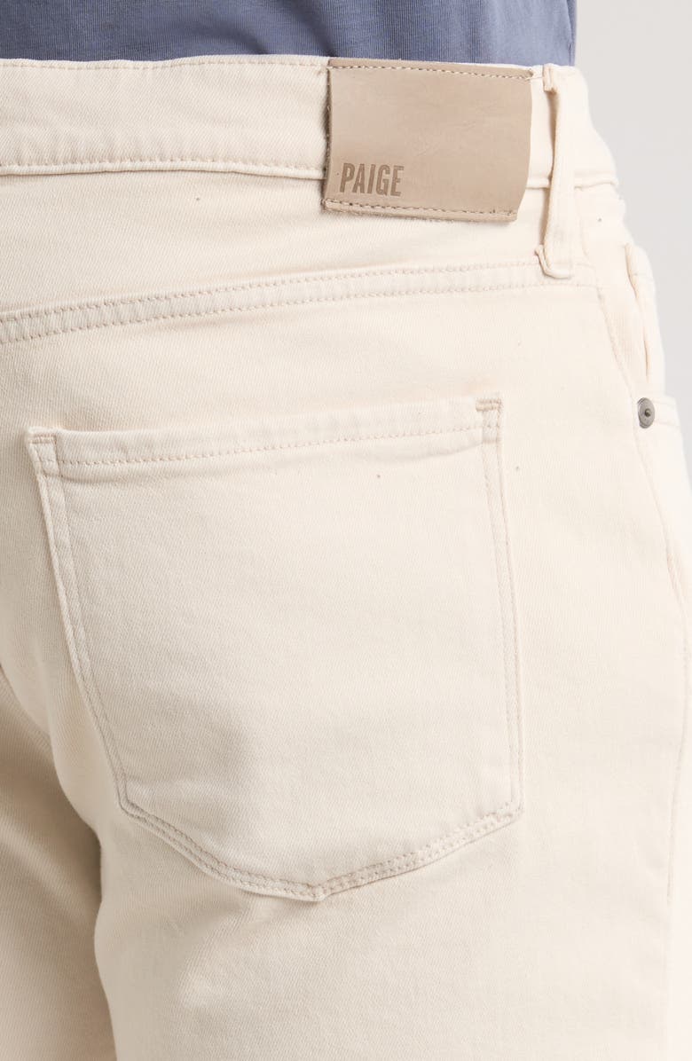 PAIGE Federal Transcend Slim Straight Leg Jeans, Alternate, color, Ivory