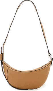 AllSaints Luna Leather Crossbody Bag