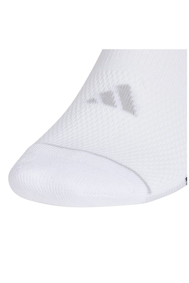 Training All-Day 3-Pack No-Show Socks, Alternate, color, WHITE/ BLACK/ GREY