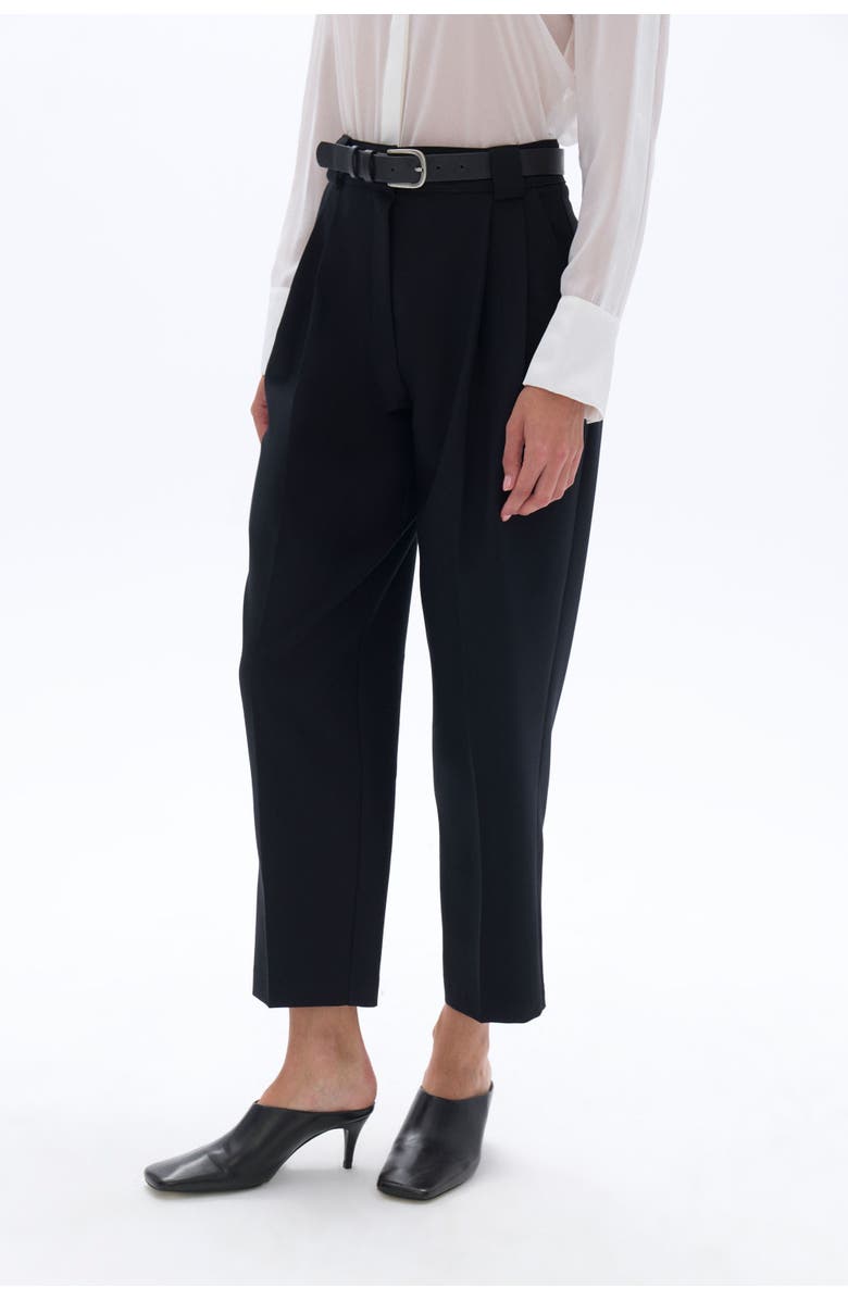 Nocturne High Waist Pleated Pants, Alternate, color, 