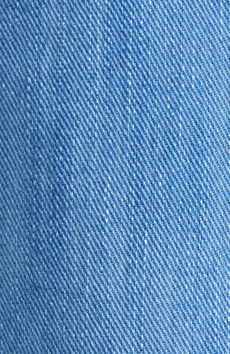 Akris punto Celia High Waist Wide Leg Jeans, Alternate, color, Medium Blue Denim