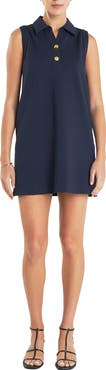 English Factory Collar Shift Minidress