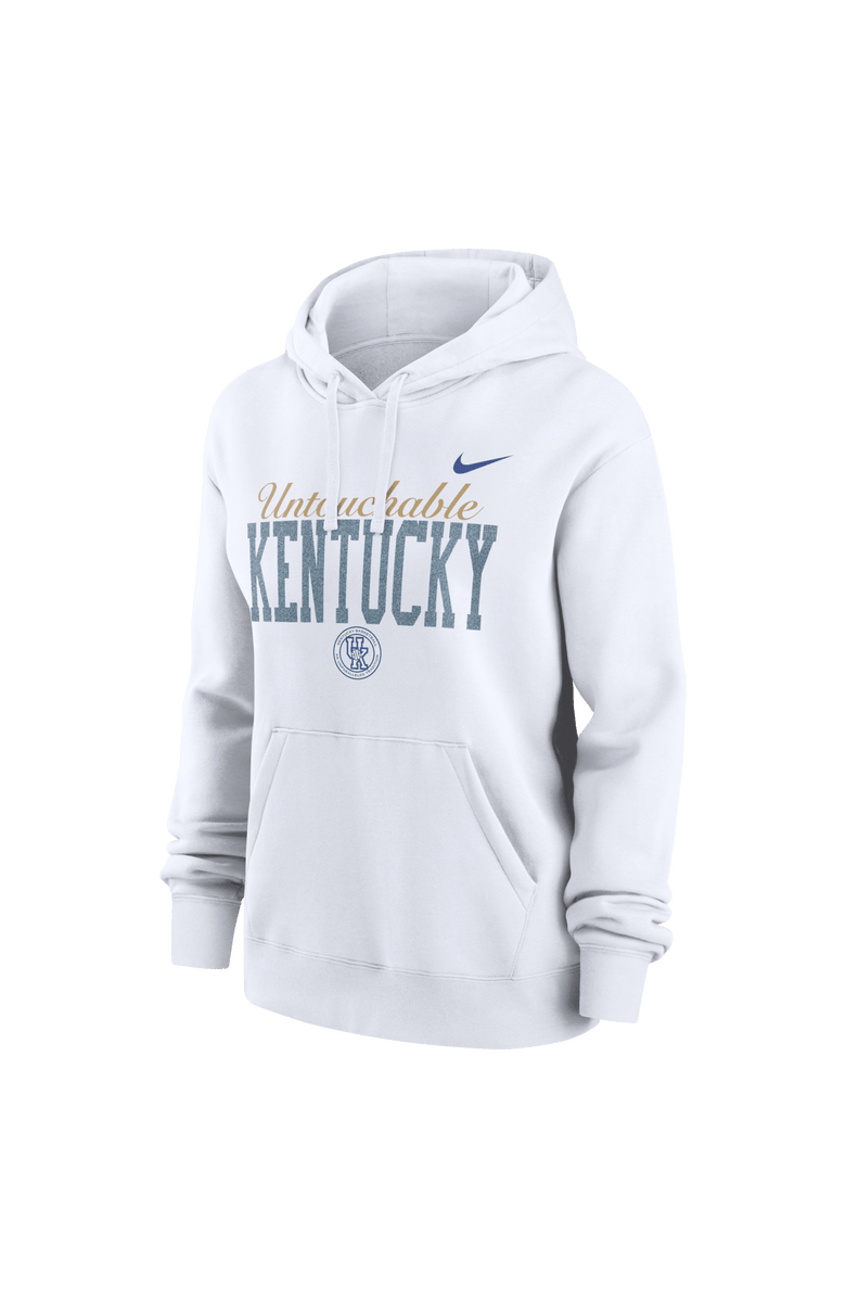 Nike Women's Nike White Kentucky Wildcats Club Fleece Hoodie, Alternate, color, White