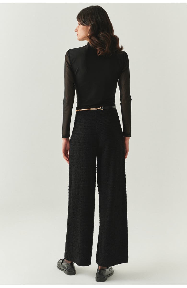 Exquise Yamileth Textured Zip, Alternate, color, Black