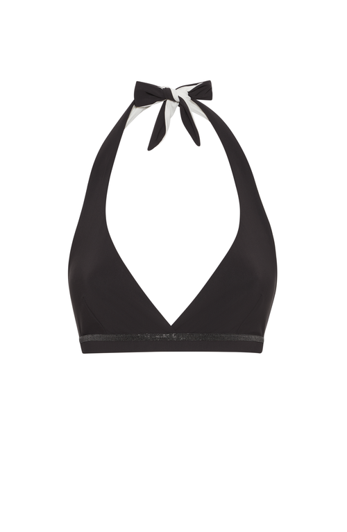 Brunello Cucinelli Monili Bikinioberteil Mit Kettendetail
