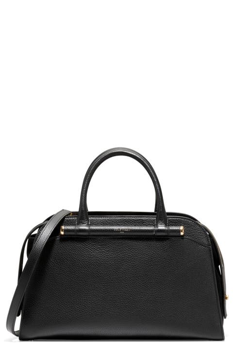 Medium Catherine Leather Satchel