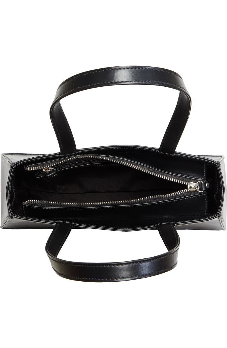 Puppets and Puppets Pumpkin Detail Leather Handbag, Alternate, color,