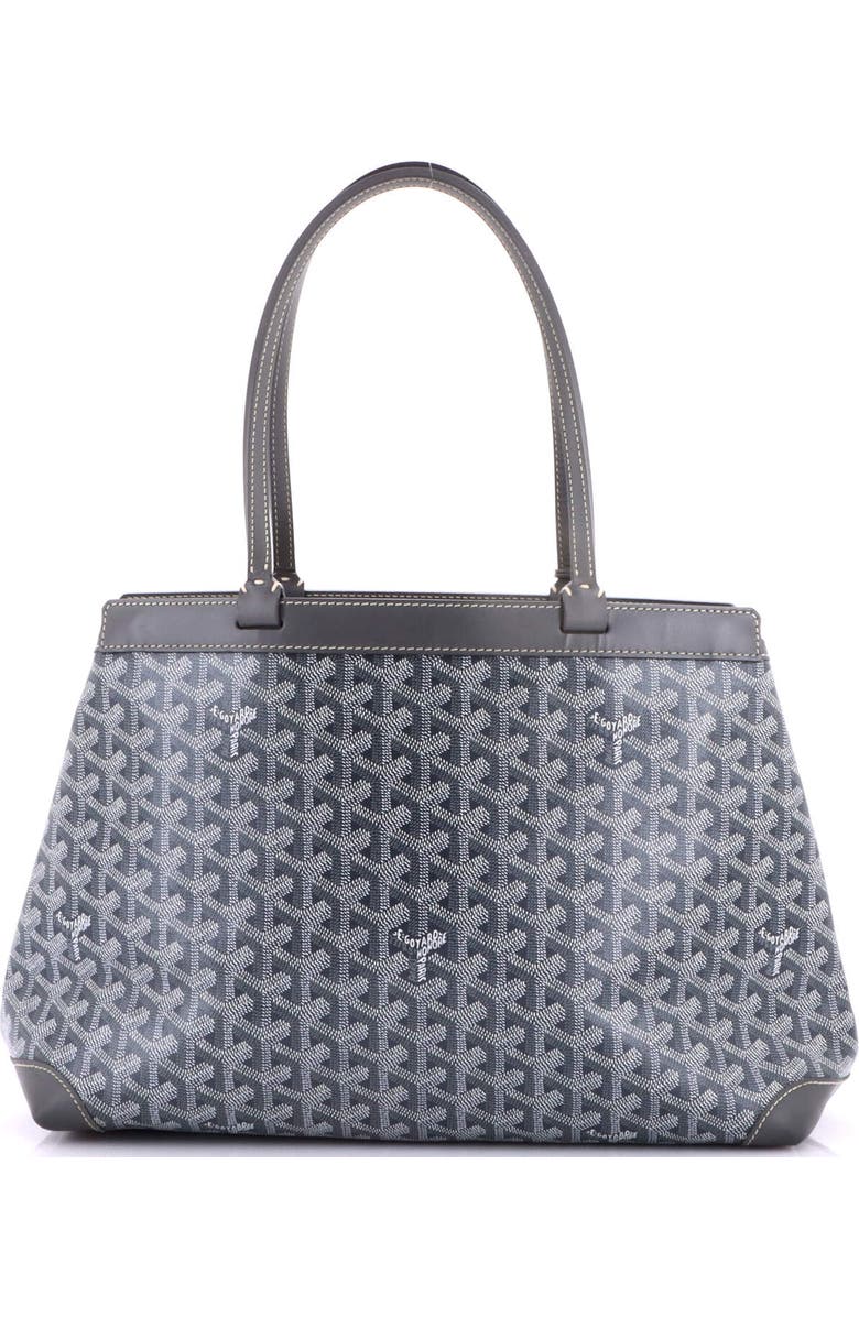 Pre-Owned Goyard Bellechasse Bag Coated Canvas PM, Alternate, color, Gray