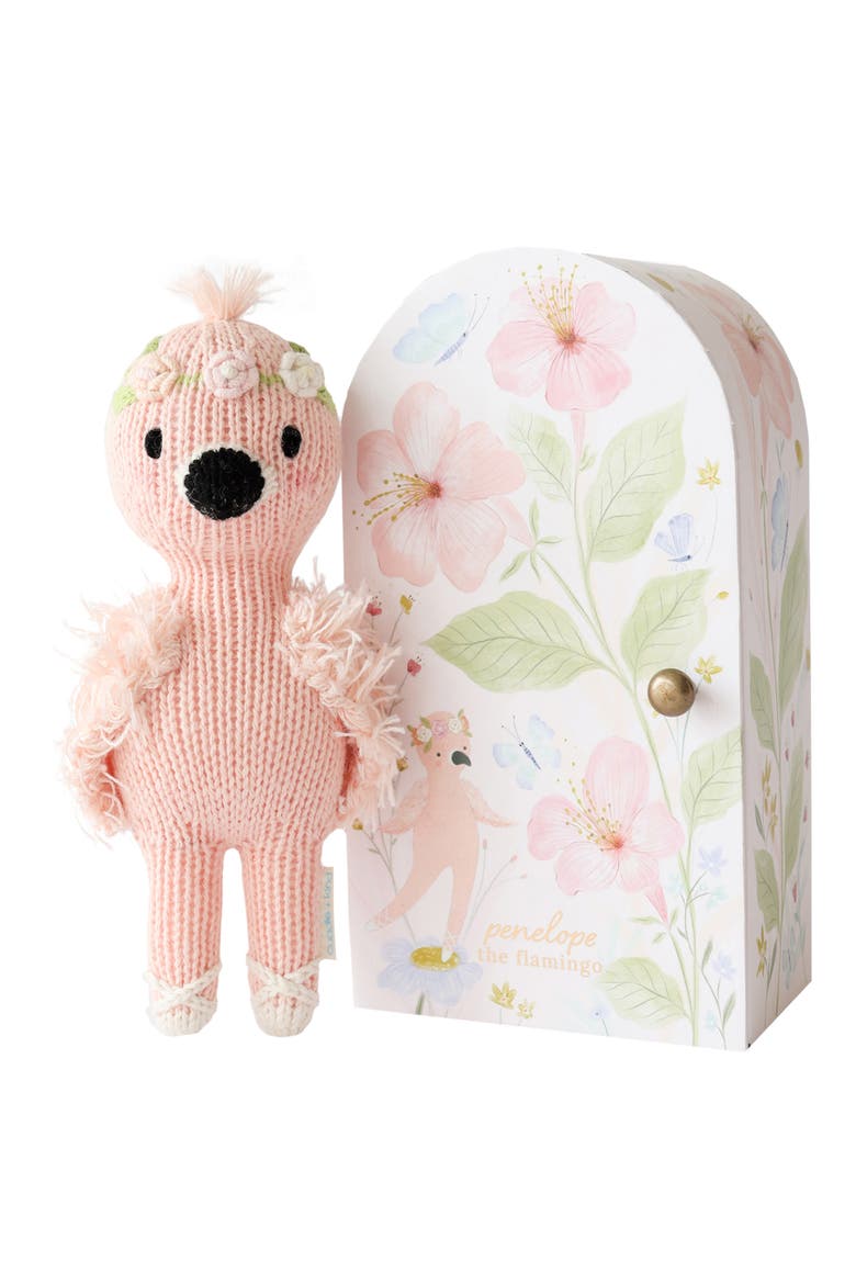 Tiny Penelope the Flamingo Stuffed Animal, Main, color, PINK