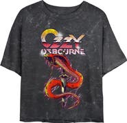 Ozzy Osbourne Junior's Ozzy Osbourne Cobra Retro Logo Graphic T-Shirt