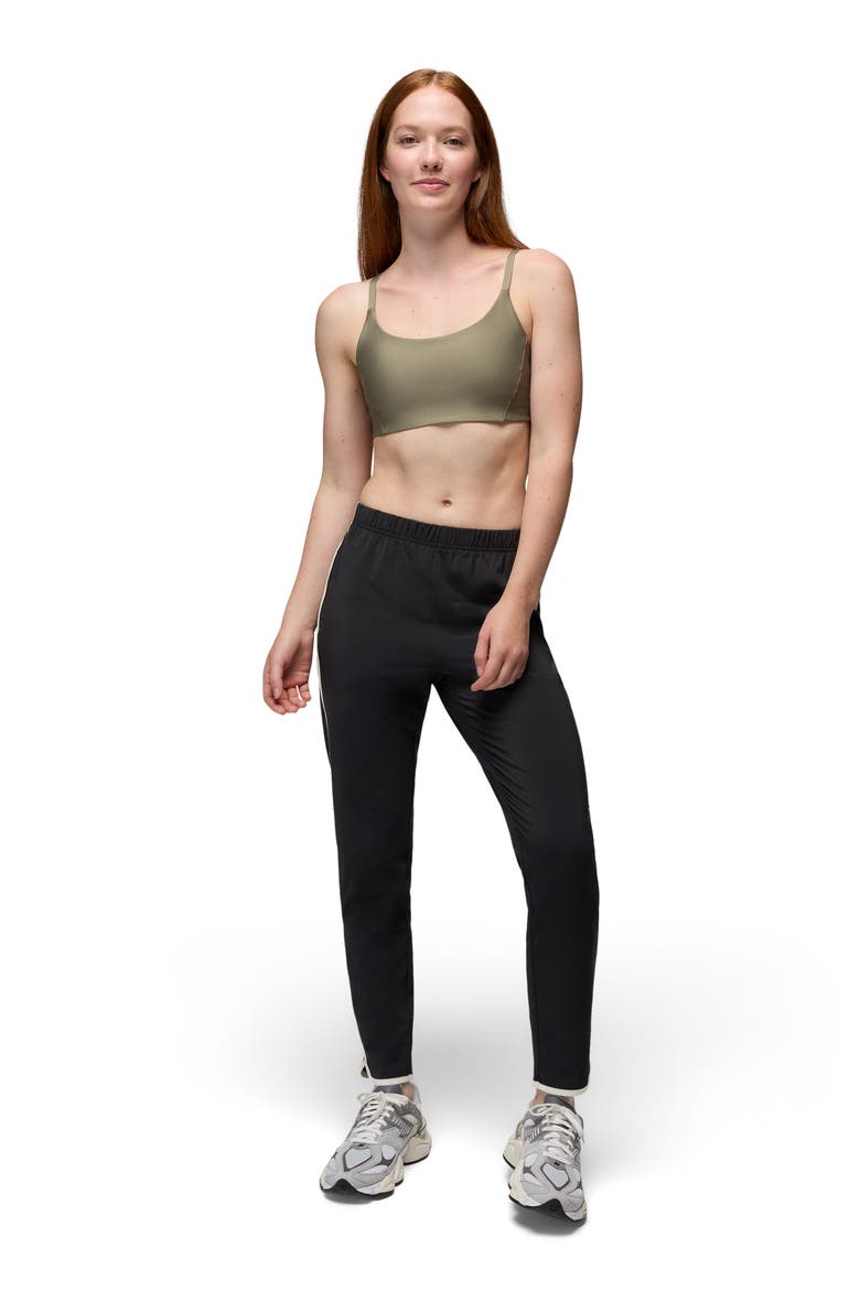 Railay Scallop Pants, Alternate, color, BLACK
