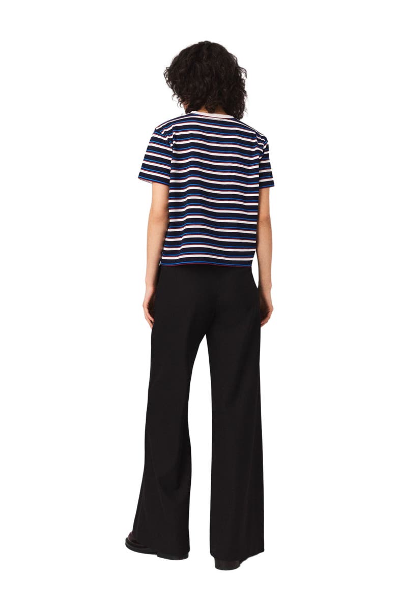 maje Suit trousers with pintucks, Alternate, color, 