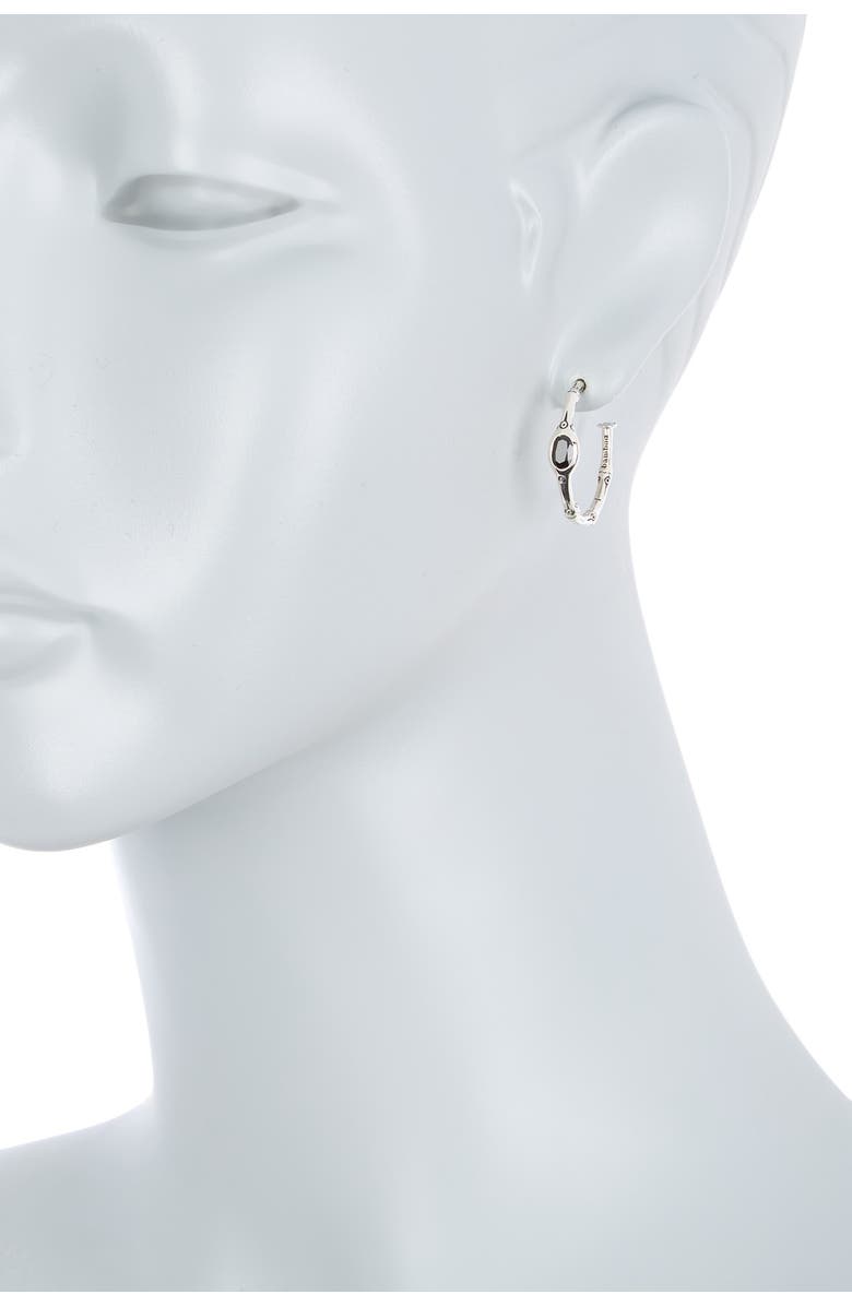 John Hardy Batu Bamboo Small Hoop Earrings, Alternate, color,