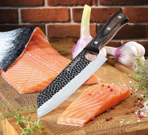 Zassenhaus Hunter 12-inch Chef's Knife With Pakkawood Handle In Silver