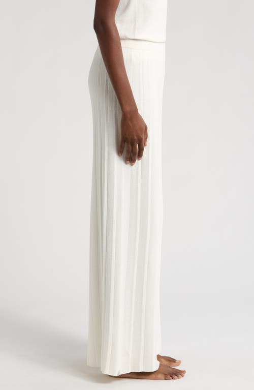 Barefoot Dreams Cozychic Ultra Light Palazzo Pant In Pearl
