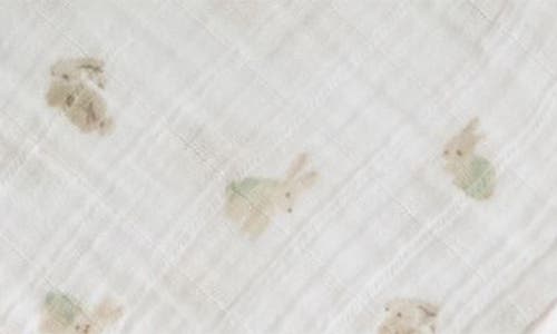 Pehr Celestial Organic Cotton Swaddle In White