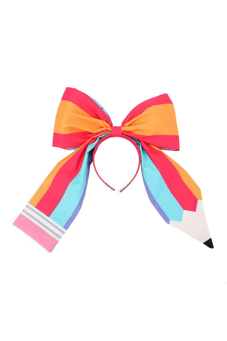 Jumbo Pencil Bow Party Accessory, Main, color, Multicolor