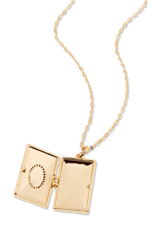 Brook & York Brook And York Eleanor Locket Necklace In Gold