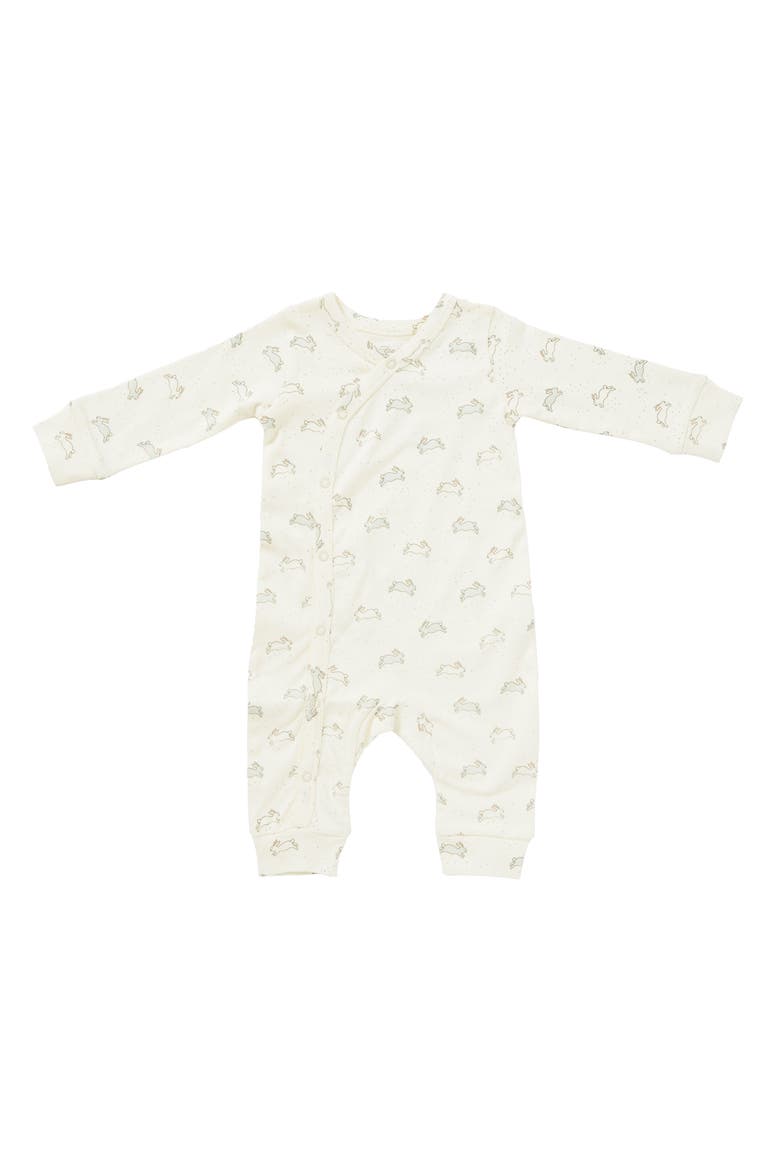 Tiny Bunny Romper, Main, color, IVORY