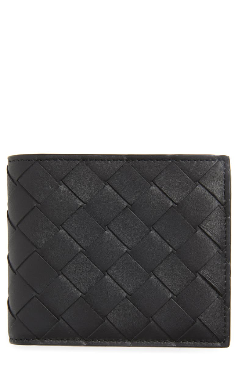 Bottega Veneta Intrecciato Leather Wallet, Main, color, 