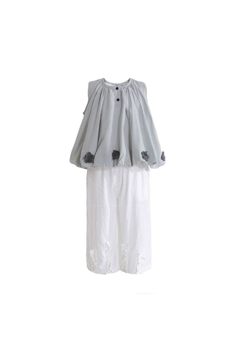 Bloom Pants Set, Main, color, Grey