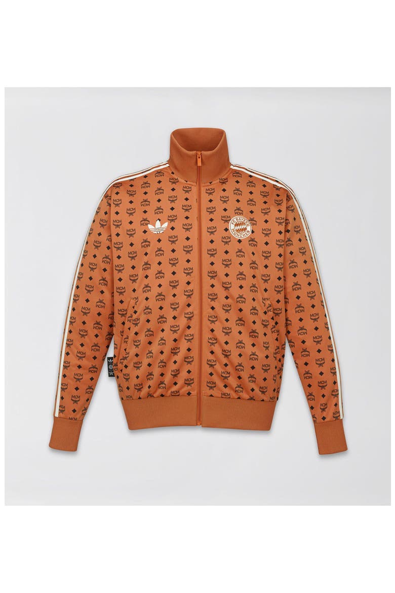 Men's Adidas x FC Bayern x MCM Track Jacket, Main, color, Cognac
