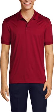 Lands' End School Uniform Young Short Sleeve Rapid Dry Polo Shirt