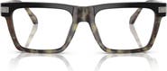 Versace 55mm Rectangle Optical Glasses