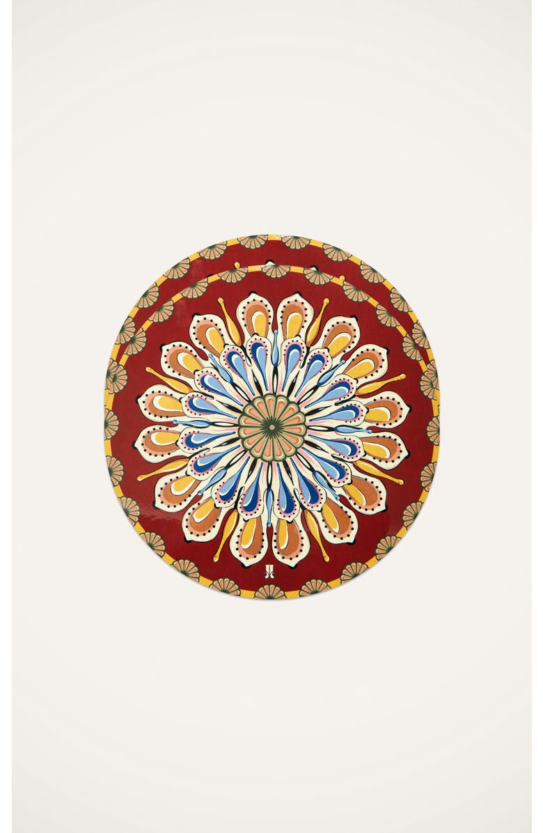 La DoubleJ Disk Placemats Set Of 2, Main, color, Nucleus Mattone