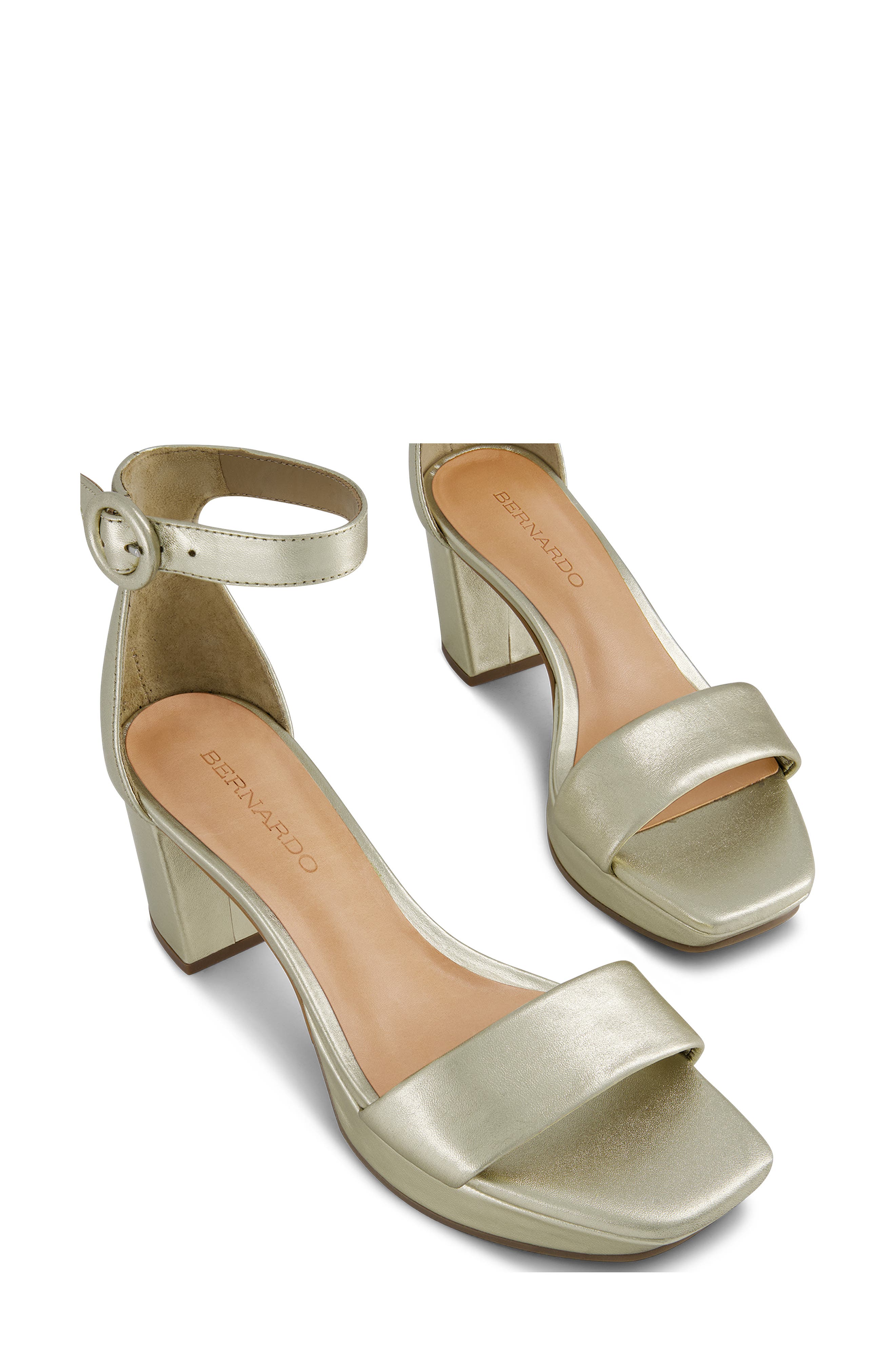 Carla Square Toed Ankle Strap Sandal, Alternate, color, CHAMPAGNE ANTIQUE CALF