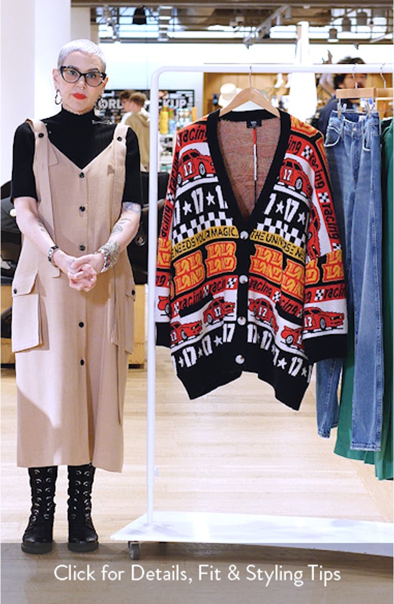 Vroom Vroom Oversize Cardigan, sales video thumbnail