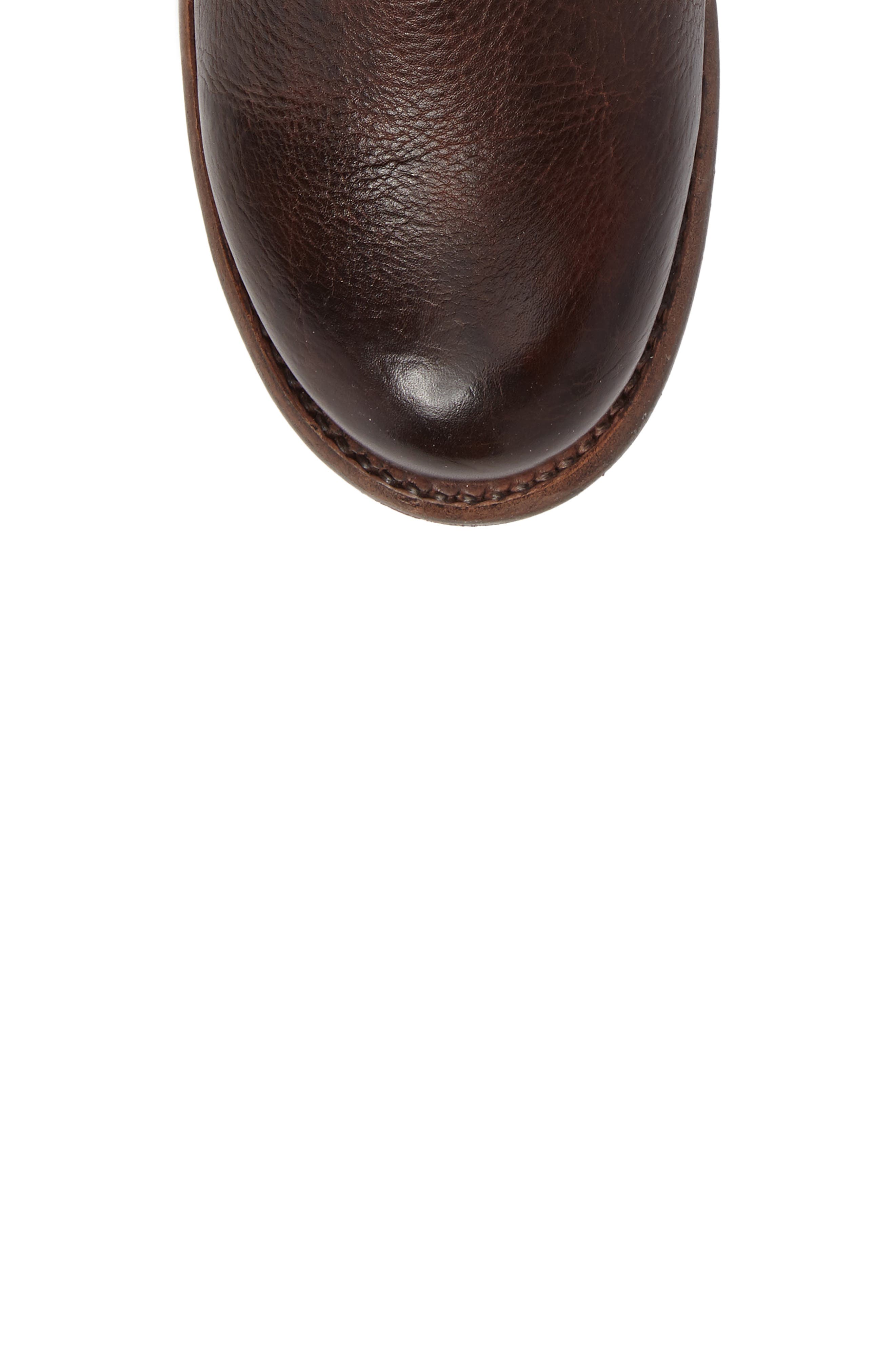 'Glaye' Tall Boot, Alternate, color, TEAK RUSTIC LEATHER