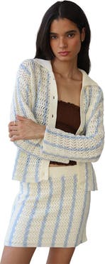 Callahan Sienna Crochet Button Down Top - Women's