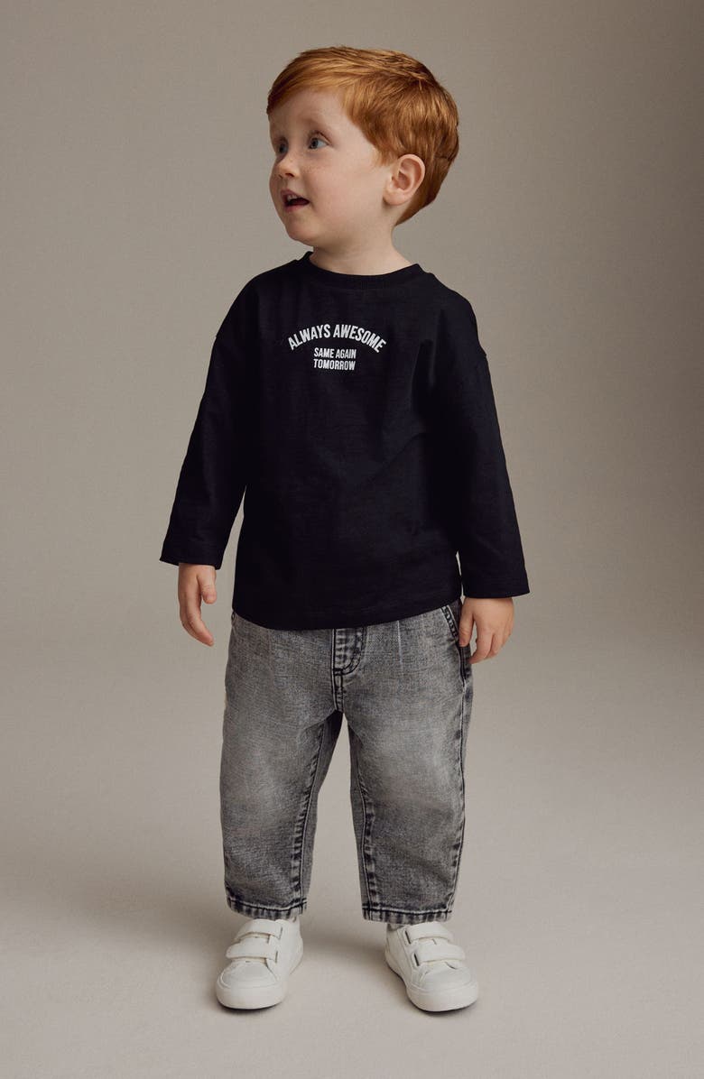 NEXT Kids' Straight Leg Jeans, Alternate, color, Grey