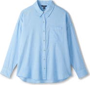 Hatley Cotton Chambray Button-Up Shirt