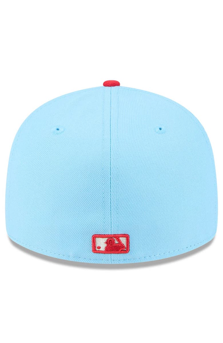 New Era Men's New Era Light Blue/Red Toronto Blue Jays 2025 Canada Day Low Profile 59FIFTY Fitted Hat, Alternate, color, 