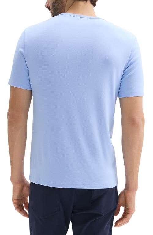 Theory Essential Crewneck Short Sleeve Tee In Clear Sky
