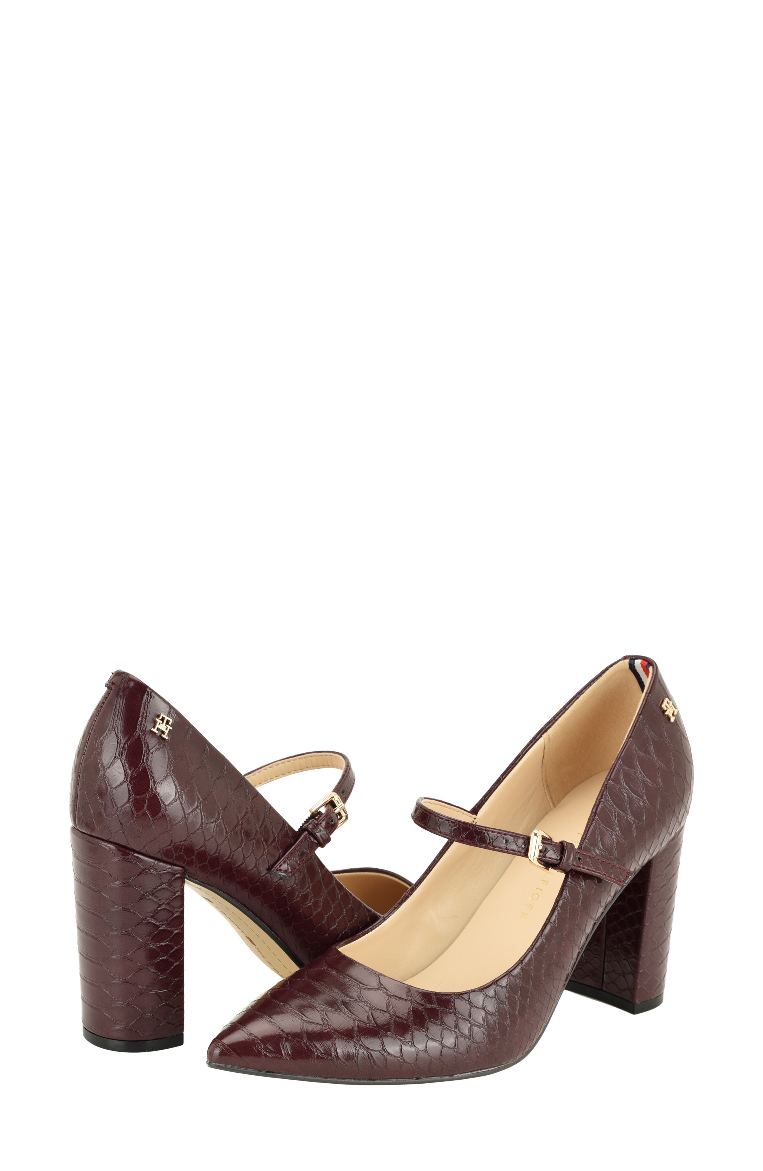 Aveniz Mary Jane Pump, Alternate, color, BURGUNDY