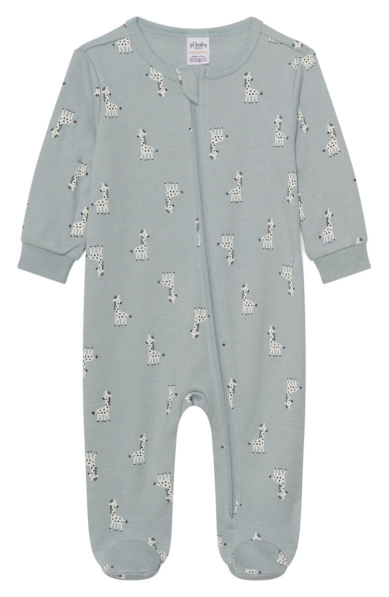 PL Baby by Petit Lem Giraffe Layette Set, Alternate, color, Giraffe