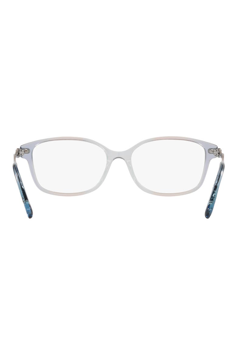 52mm Pillow Optical Glasses, Alternate, color, TRANSPARENT BLUE
