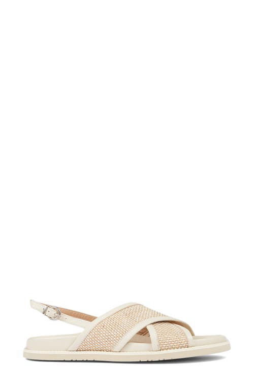 Lk Bennett Noa Slingback Sandal In Ecru